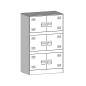 vidaXL Sideboard Senfgelb 67x39x107 cm Stahl vidaXL Sideboard Senfgelb 67x39x107 cm Stahl