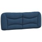 vidaXL Bett mit Matratze Blau 140x200 cm Stoff vidaXL Bett mit Matratze Blau 140x200 cm Stoff