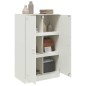 vidaXL Sideboard Weiß 67x39x107 cm Stahl vidaXL Sideboard Weiß 67x39x107 cm Stahl