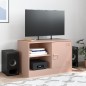 vidaXL TV-Schrank Rosa 67x39x44 cm Stahl vidaXL TV-Schrank Rosa 67x39x44 cm Stahl