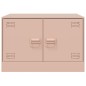 vidaXL Couchtisch Rosa 67x50x44 cm Stahl vidaXL Couchtisch Rosa 67x50x44 cm Stahl