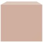 vidaXL Couchtisch Rosa 67x50x44 cm Stahl vidaXL Couchtisch Rosa 67x50x44 cm Stahl