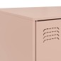 vidaXL Couchtisch Rosa 67x50x44 cm Stahl vidaXL Couchtisch Rosa 67x50x44 cm Stahl