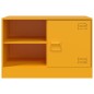 vidaXL TV-Schränke 2 Stk. Senfgelb 67x39x44 cm Stahl vidaXL TV-Schränke 2 Stk. Senfgelb 67x39x44 cm Stahl