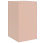 vidaXL Nachttisch Rosa 34,5x39x62 cm Stahl vidaXL Nachttisch Rosa 34,5x39x62 cm Stahl