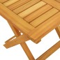 vidaXL Sonnenliegen 2 Stk. mit Tisch Massivholz Akazie vidaXL Sonnenliegen 2 Stk. mit Tisch Massivholz Akazie