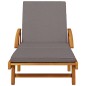 vidaXL Sonnenliegen 2 Stk. mit Auflagen 200x68x83 cm Massivholz Akazie vidaXL Sonnenliegen 2 Stk. mit Auflagen 200x68x83 cm Massivholz Akazie
