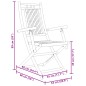 vidaXL 3-tlg. Bistro-Set Bambus vidaXL 3-tlg. Bistro-Set Bambus