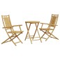 vidaXL 3-tlg. Bistro-Set Bambus vidaXL 3-tlg. Bistro-Set Bambus