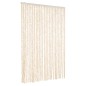 vidaXL Fliegenvorhang Beige und Weiß 118x220 cm Chenille vidaXL Fliegenvorhang Beige und Weiß 118x220 cm Chenille
