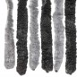 vidaXL Fliegenvorhang Grau und Schwarz 118x220 cm Chenille vidaXL Fliegenvorhang Grau und Schwarz 118x220 cm Chenille