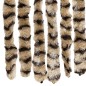 vidaXL Fliegenvorhang Beige und Braun 118x220 cm Chenille vidaXL Fliegenvorhang Beige und Braun 118x220 cm Chenille