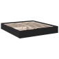 vidaXL Bettgestell mit Schubladen Schwarz 200x200 cm Holzwerkstoff vidaXL Bettgestell mit Schubladen Schwarz 200x200 cm Holzwerkstoff