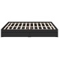 vidaXL Bettgestell mit Schubladen Schwarz 200x200 cm Holzwerkstoff vidaXL Bettgestell mit Schubladen Schwarz 200x200 cm Holzwerkstoff
