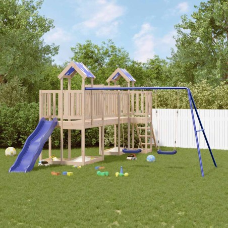 vidaXL Spielturm Massivholz Kiefer