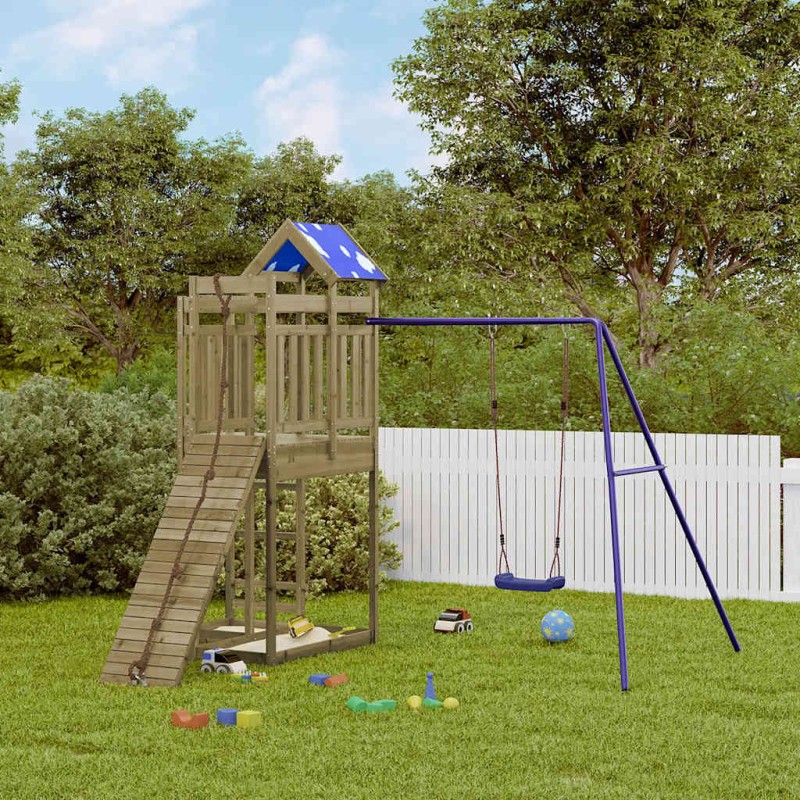 vidaXL Spielturm Imprägniertes Kiefernholz vidaXL Spielturm Imprägniertes Kiefernholz