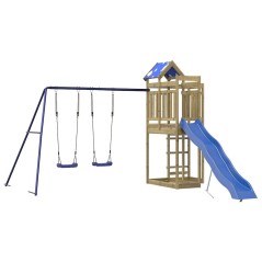 vidaXL Spielturm Imprägniertes Kiefernholz