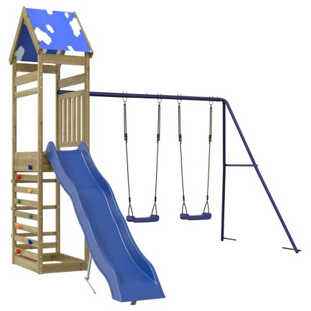vidaXL Spielturm Imprägniertes Kiefernholz