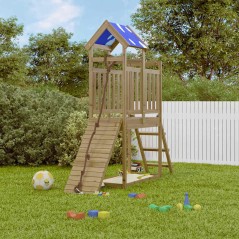 vidaXL Spielturm Imprägniertes Kiefernholz