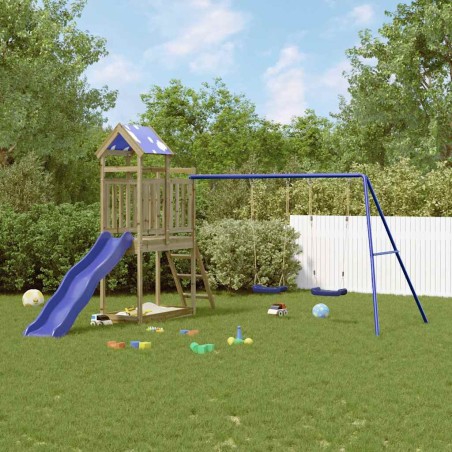 vidaXL Spielturm Imprägniertes Kiefernholz