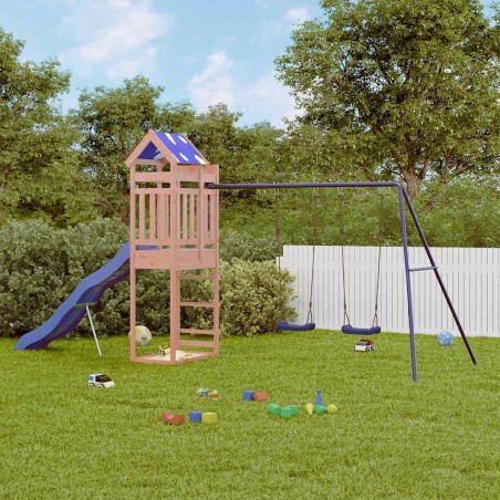 vidaXL Spielturm Massivholz Douglasie