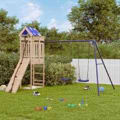 vidaXL Spielturm Massivholz Kiefer