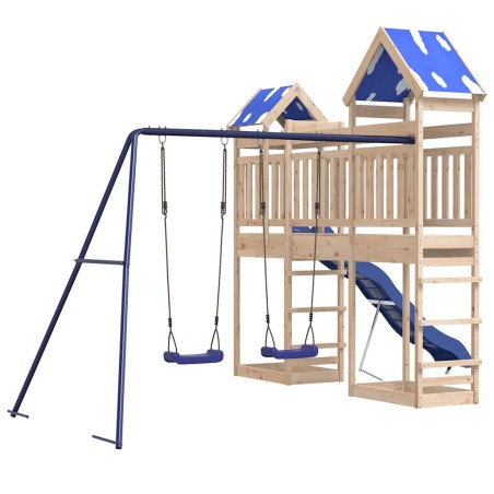 vidaXL Spielturm Massivholz Kiefer