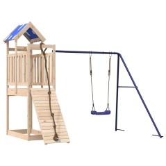 vidaXL Spielturm Massivholz Kiefer