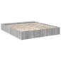 vidaXL Bettgestell Grau Sonoma 200x200 cm Holzwerkstoff vidaXL Bettgestell Grau Sonoma 200x200 cm Holzwerkstoff