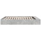 vidaXL Bettgestell Betongrau 180x200 cm Holzwerkstoff vidaXL Bettgestell Betongrau 180x200 cm Holzwerkstoff