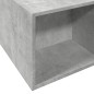 vidaXL Bettgestell Betongrau 160x200 cm Holzwerkstoff vidaXL Bettgestell Betongrau 160x200 cm Holzwerkstoff