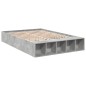 vidaXL Bettgestell Betongrau 140x190 cm Holzwerkstoff vidaXL Bettgestell Betongrau 140x190 cm Holzwerkstoff