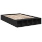 vidaXL Bettgestell Schwarz 140x190 cm Holzwerkstoff vidaXL Bettgestell Schwarz 140x190 cm Holzwerkstoff