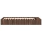 vidaXL Bettgestell Braun Eichen-Optik 100x200 cm Holzwerkstoff vidaXL Bettgestell Braun Eichen-Optik 100x200 cm Holzwerkstoff