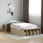 vidaXL Bettgestell Sonoma-Eiche 75x190 cm Holzwerkstoff vidaXL Bettgestell Sonoma-Eiche 75x190 cm Holzwerkstoff