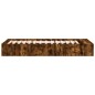 vidaXL Bettgestell Räuchereiche 75x190 cm Holzwerkstoff vidaXL Bettgestell Räuchereiche 75x190 cm Holzwerkstoff