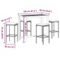 vidaXL 5-tlg. Gartenbar-Set Grau Massivholz Akazie und Poly Rattan vidaXL 5-tlg. Gartenbar-Set Grau Massivholz Akazie und Poly Rattan
