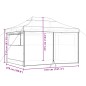 vidaXL Partyzelt Faltbar Pop-Up mit 4 Seitenteilen Grün vidaXL Partyzelt Faltbar Pop-Up mit 4 Seitenteilen Grün
