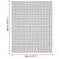 vidaXL Zeltteppich Hellgrau 4x2 m vidaXL Zeltteppich Hellgrau 4x2 m
