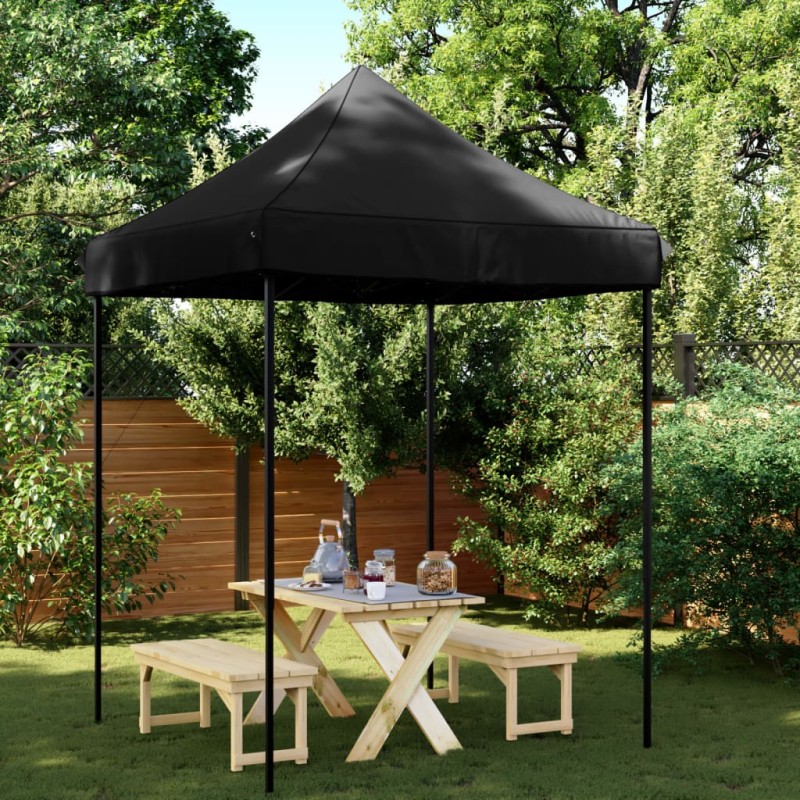 vidaXL Partyzelt Faltbar Pop-Up Schwarz 200x200x306 cm vidaXL Partyzelt Faltbar Pop-Up Schwarz 200x200x306 cm