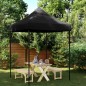 vidaXL Partyzelt Faltbar Pop-Up Schwarz 200x200x306 cm vidaXL Partyzelt Faltbar Pop-Up Schwarz 200x200x306 cm