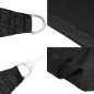 vidaXL Sonnensegel 160 g/m² Rechteckig Schwarz 6x8 m HDPE vidaXL Sonnensegel 160 g/m² Rechteckig Schwarz 6x8 m HDPE