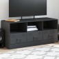 vidaXL TV-Schrank Anthrazit 99x39x44 cm Stahl vidaXL TV-Schrank Anthrazit 99x39x44 cm Stahl