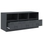 vidaXL TV-Schrank Anthrazit 99x39x44 cm Stahl vidaXL TV-Schrank Anthrazit 99x39x44 cm Stahl