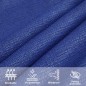 vidaXL Sonnensegel 160 g/m² Rechteckig Blau 3x4 m HDPE vidaXL Sonnensegel 160 g/m² Rechteckig Blau 3x4 m HDPE