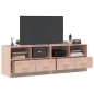 vidaXL TV-Schränke 2 Stk. Rosa 67x39x44 cm Stahl vidaXL TV-Schränke 2 Stk. Rosa 67x39x44 cm Stahl