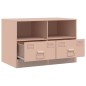 vidaXL TV-Schränke 2 Stk. Rosa 67x39x44 cm Stahl vidaXL TV-Schränke 2 Stk. Rosa 67x39x44 cm Stahl