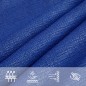vidaXL Sonnensegel 160 g/m² Quadratisch Blau 4,5x4,5 m HDPE vidaXL Sonnensegel 160 g/m² Quadratisch Blau 4,5x4,5 m HDPE