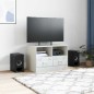 vidaXL TV-Schrank Weiß 67x39x44 cm Stahl vidaXL TV-Schrank Weiß 67x39x44 cm Stahl