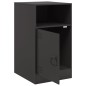 vidaXL Nachttisch Schwarz 34,5x39x62 cm Stahl vidaXL Nachttisch Schwarz 34,5x39x62 cm Stahl